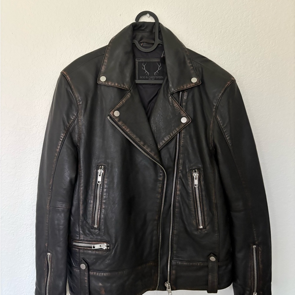 Classic Black Leather Jacket